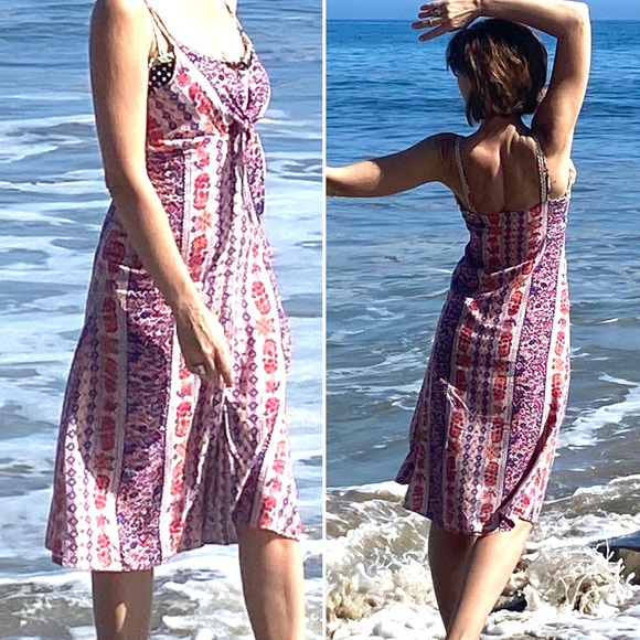 LF Paper Heart floral summer dress size 6 - Picture 2 of 10